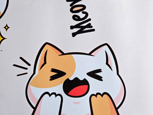 Meow Speed XL Deskmat