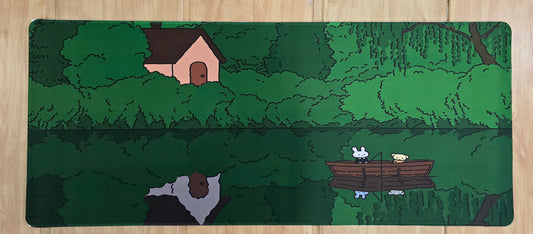 Kawaii Green Smooth XXL Deskmat