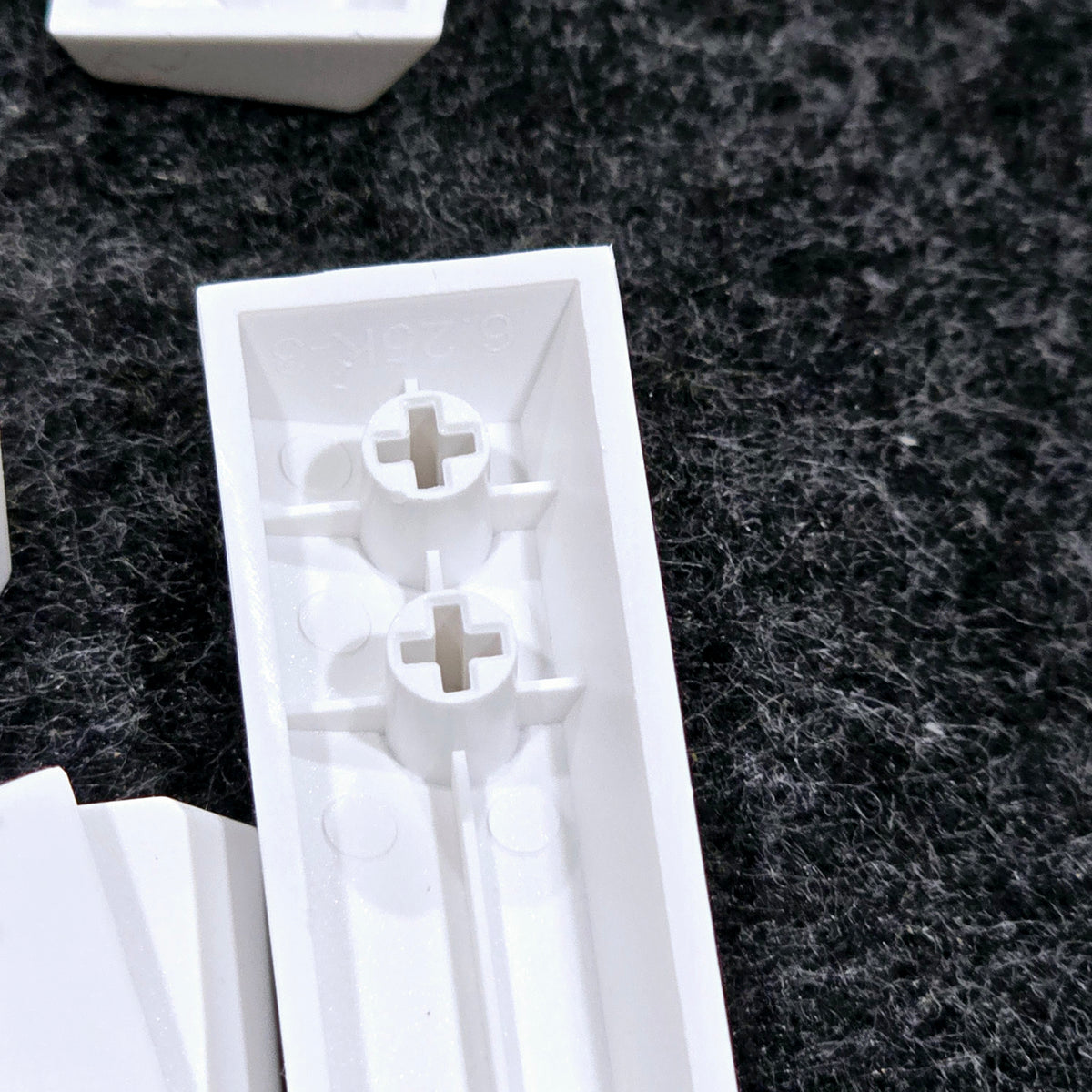 Thick Cherry 1.8mm White Blank Keycaps