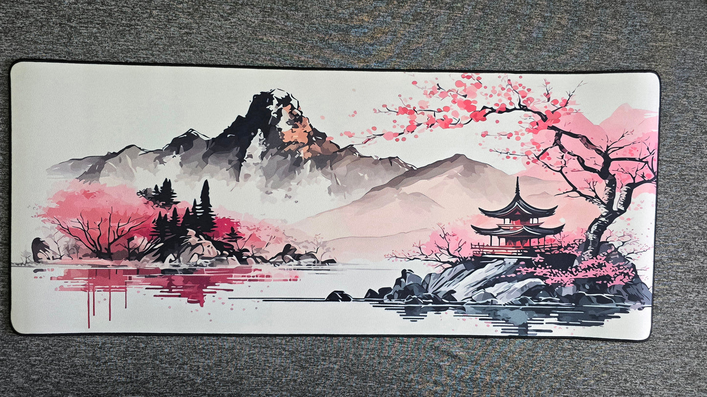 Cherry Blossom Sakura Nature Premium Control Surface XXL Deskmat