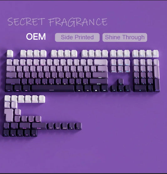 Secret Fragrance Side Backlit OEM PBT Keycaps