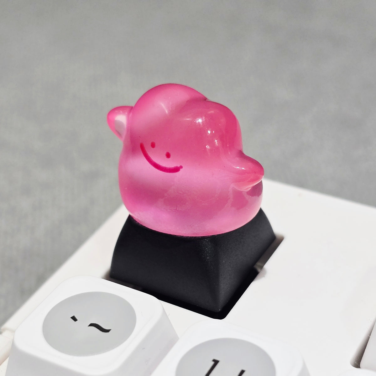 Gengar Capybara Kitten Ditto Resin Artisan Keycap