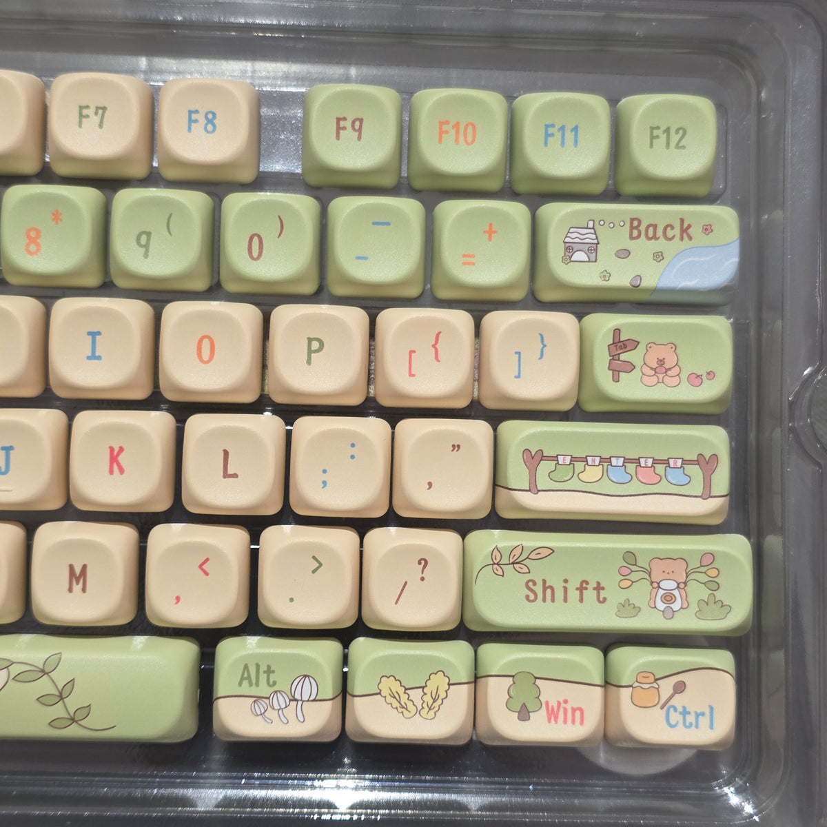 Forest Fairy Tale Quality MOA PBT Keycaps