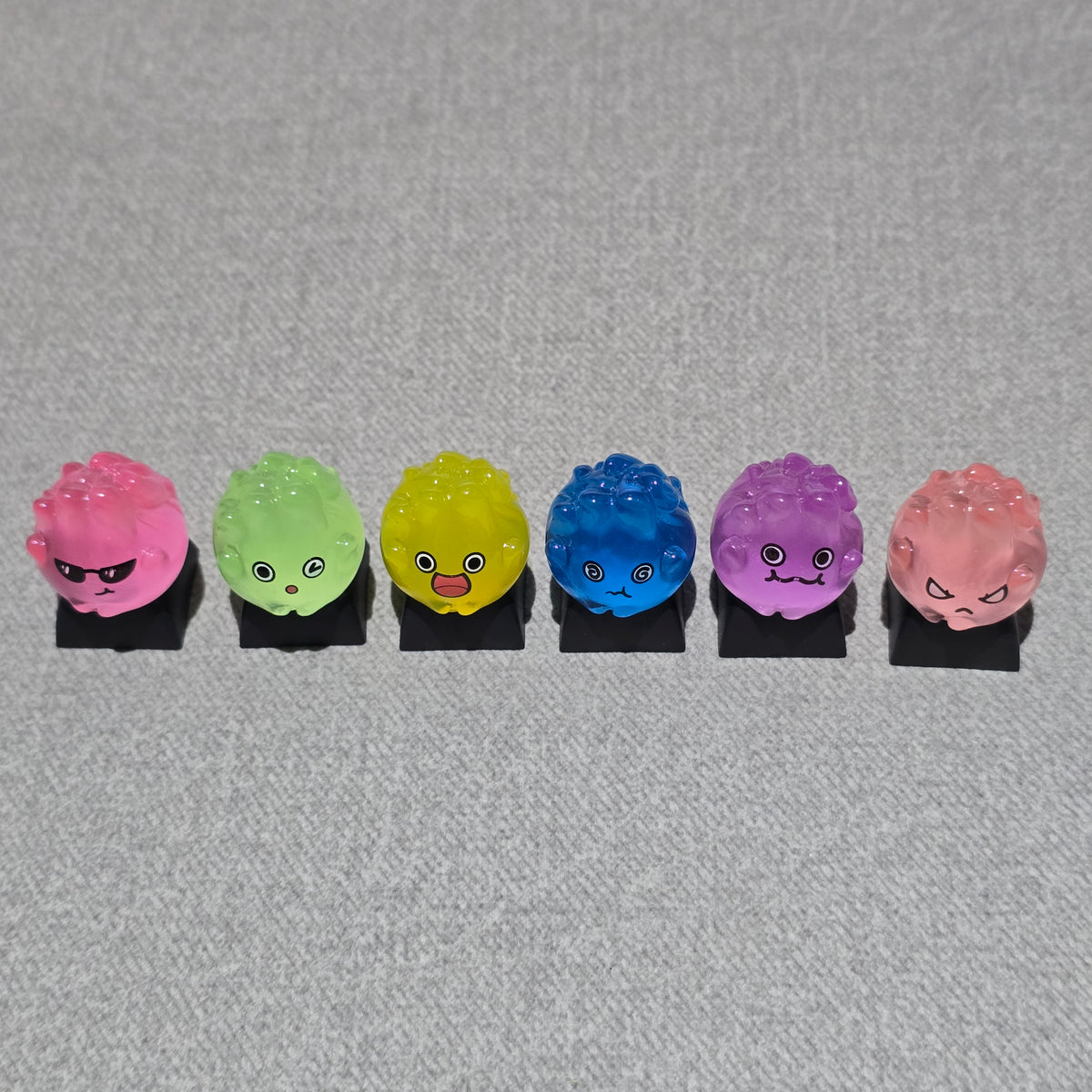 Angry Birds Resin Artisan Keycaps