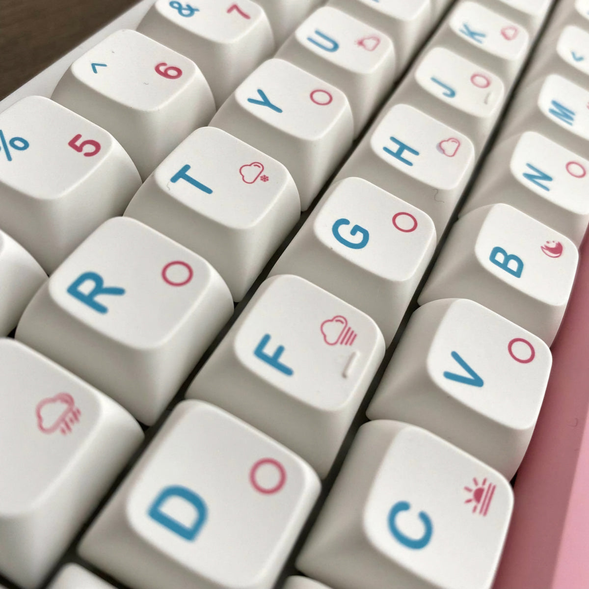 Weather Forecast Xda Thick PBT Keycaps