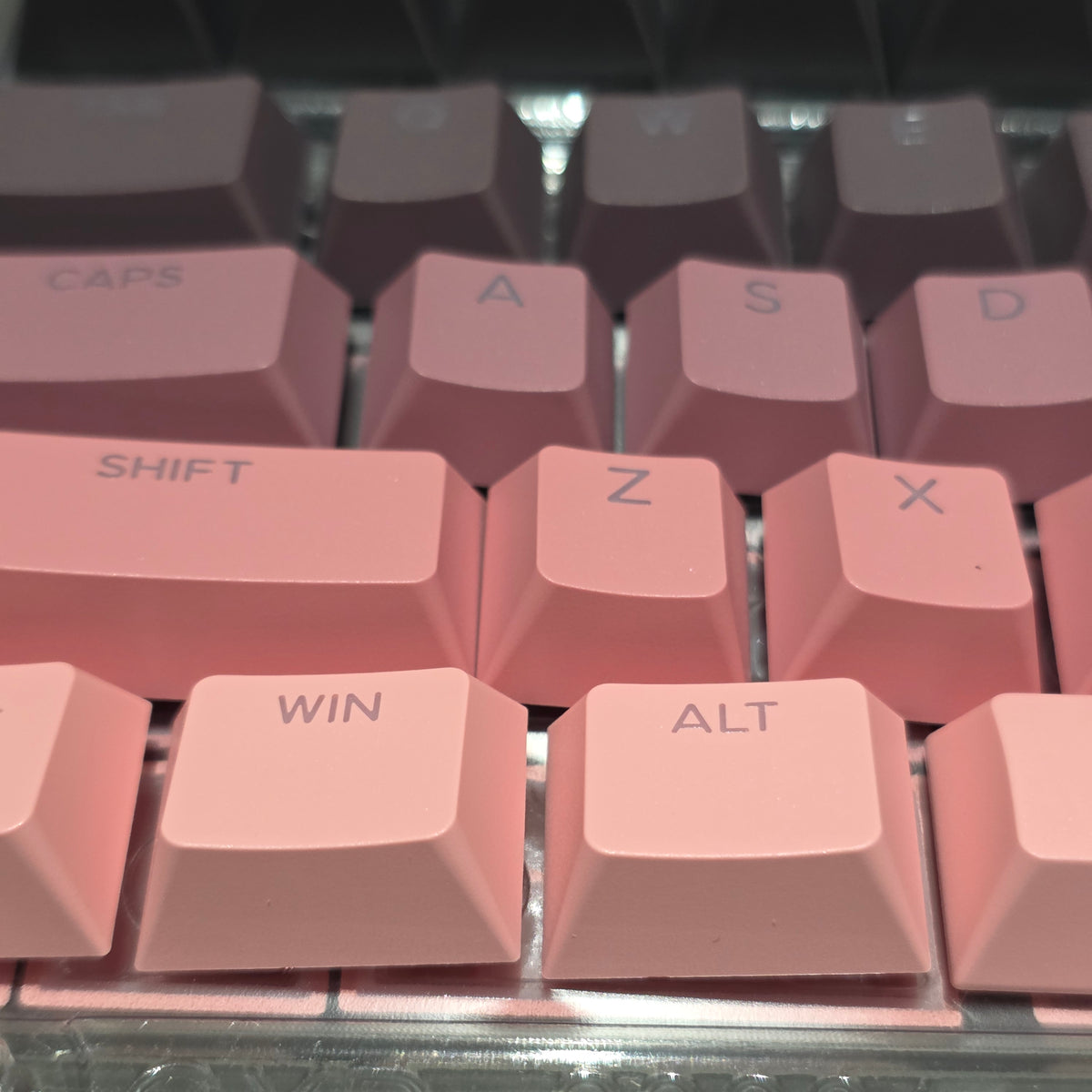 Sakura Noir Top Backlit OEM Keycaps