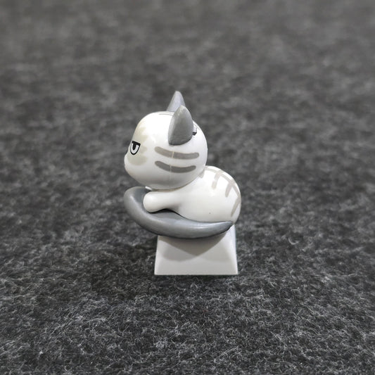 Seating Cat Handmade Artisan Keycap