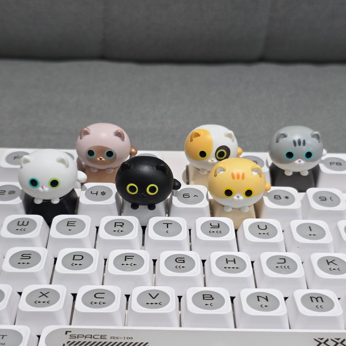 Cute Cats Artisan Keycaps