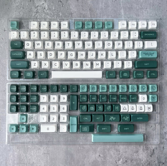 Botanical Garden Premium XDA PBT Keycaps