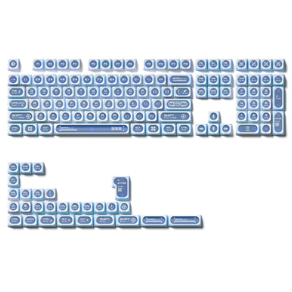 Cats Eye New Concept Blue UV Printed Backlit Keycaps