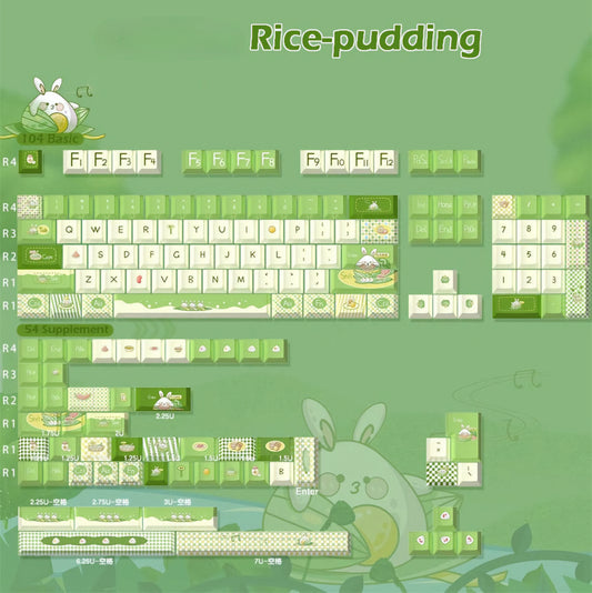 Rice Pudding Cherry Profile Keycap