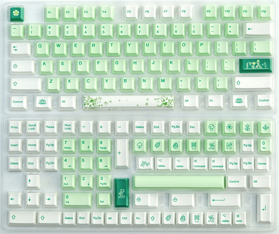 Botanical Garden Light Cherry PBT Clone Keycap