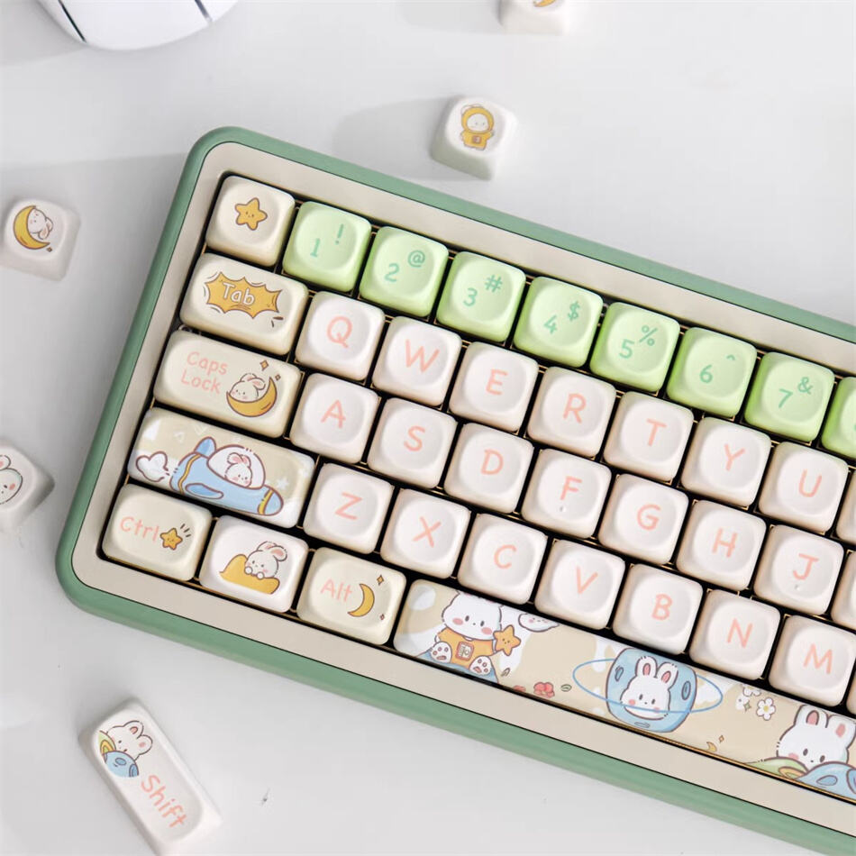 Space Rabbit MOA Profile Keycap Set