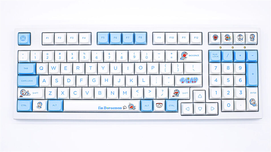 Doraemon XDA PBT Keycaps