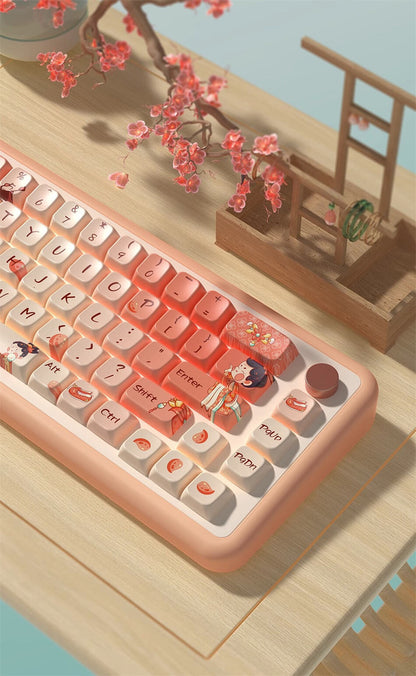 Castle Queen Smooth Premium  MDA PBT Keycaps