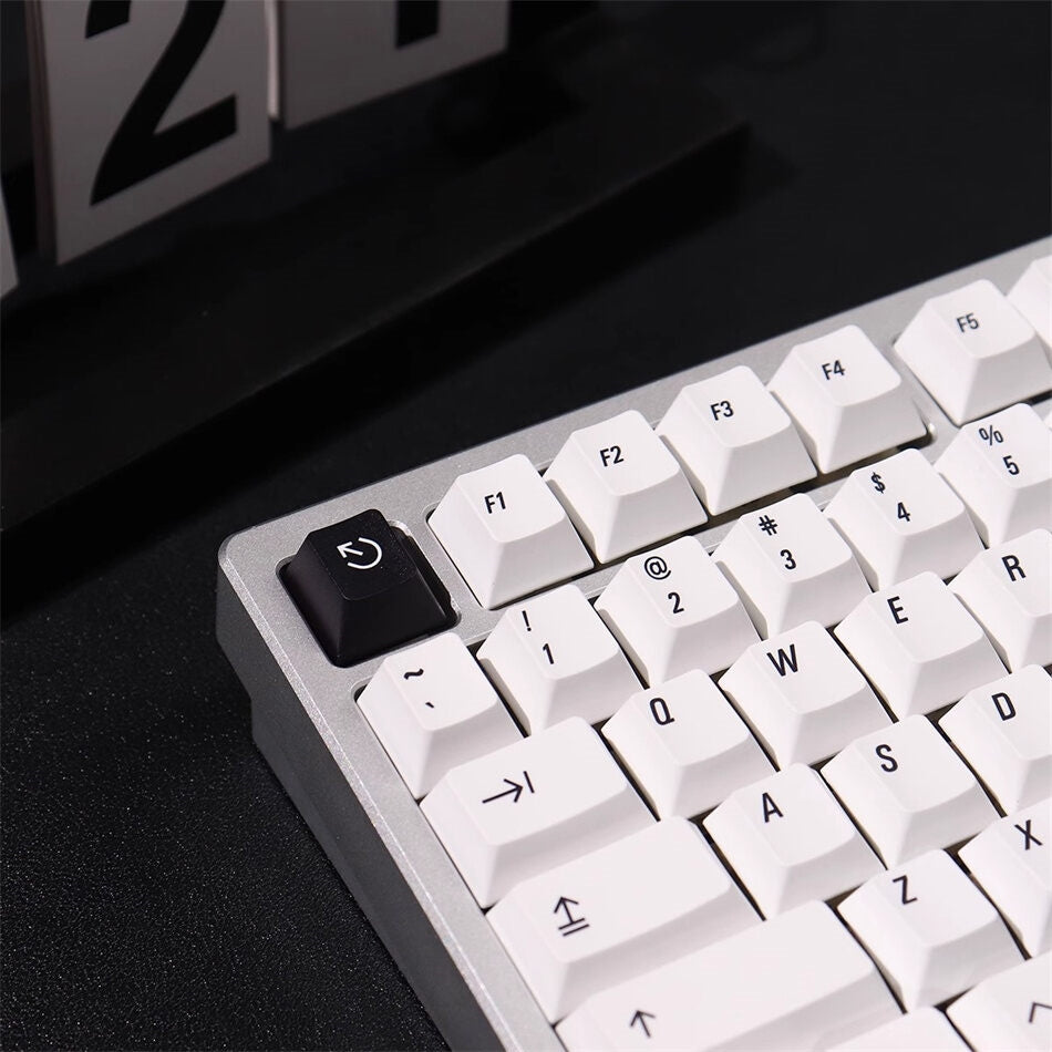 MAC Minimalist White Cherry PBT Keycaps