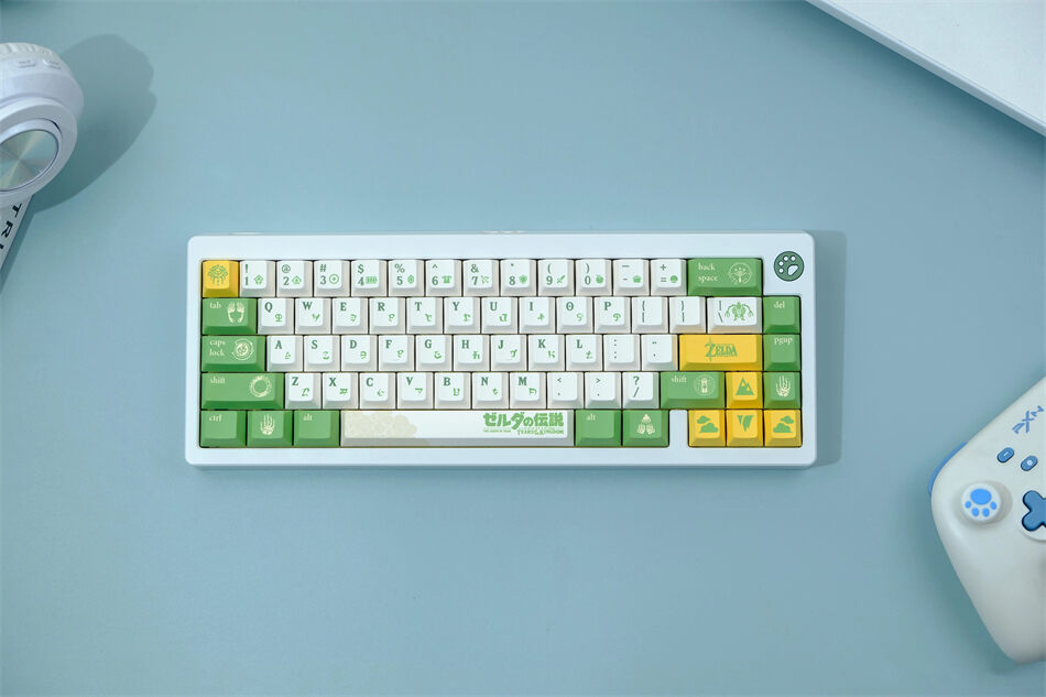 The Legend of Zelda  Cherry PBT Keycaps