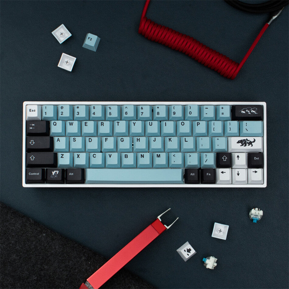 Mizu Cherry PBT Clone Keycaps