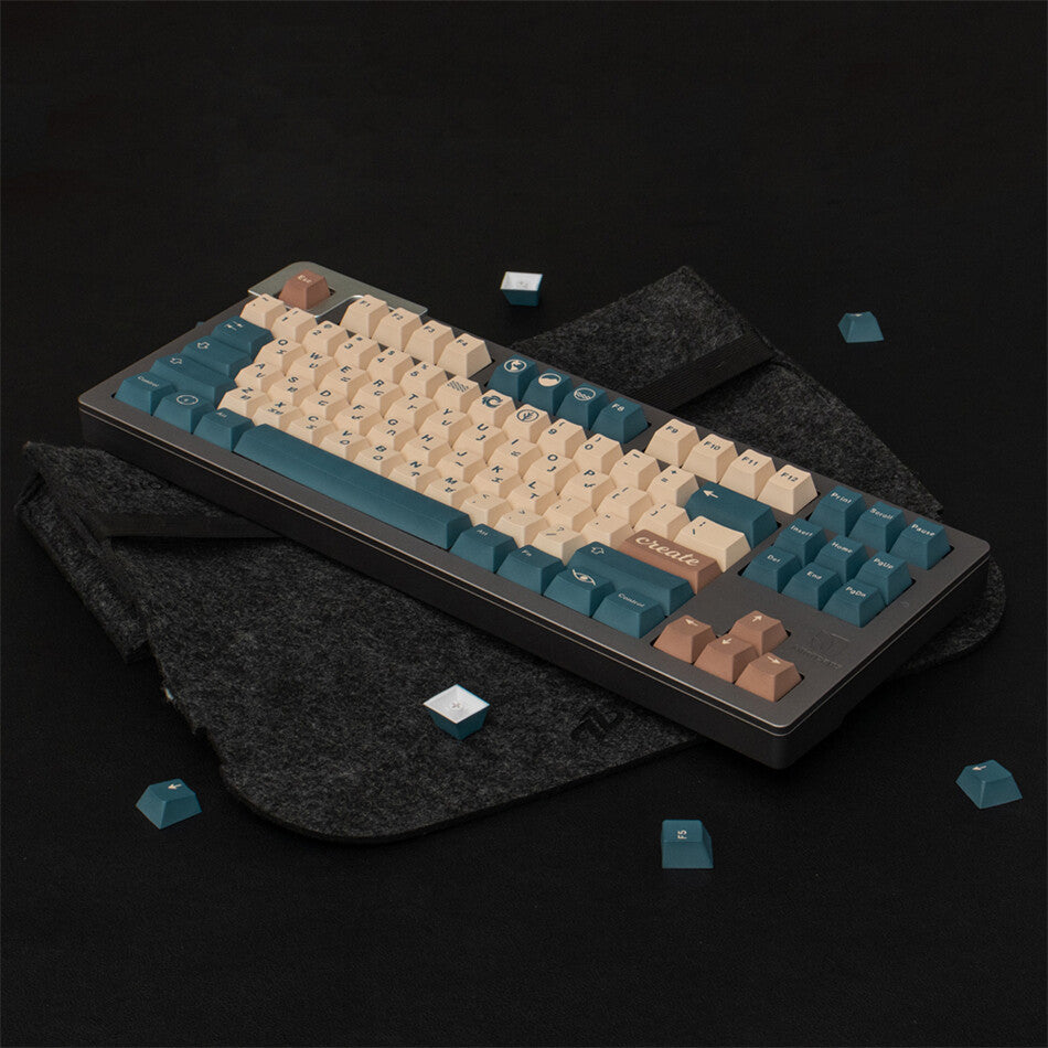 Earth Tones Cherry PBT Clone Keycaps