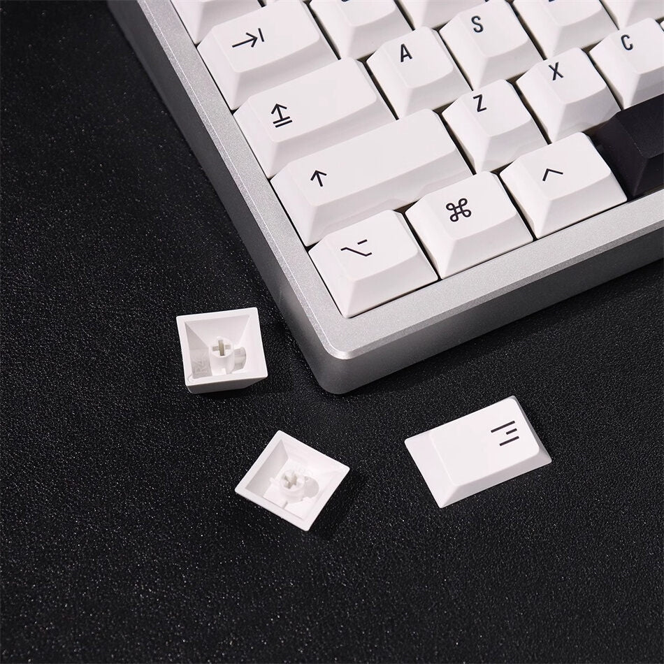 MAC Minimalist White Cherry PBT Keycaps