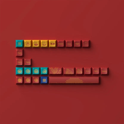 AKKO World Tour-Castle Keycap Set JDA Profile