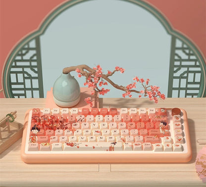 Castle Queen Smooth Premium  MDA PBT Keycaps