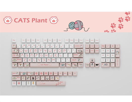 Cat Planet XDA PBT Keycaps