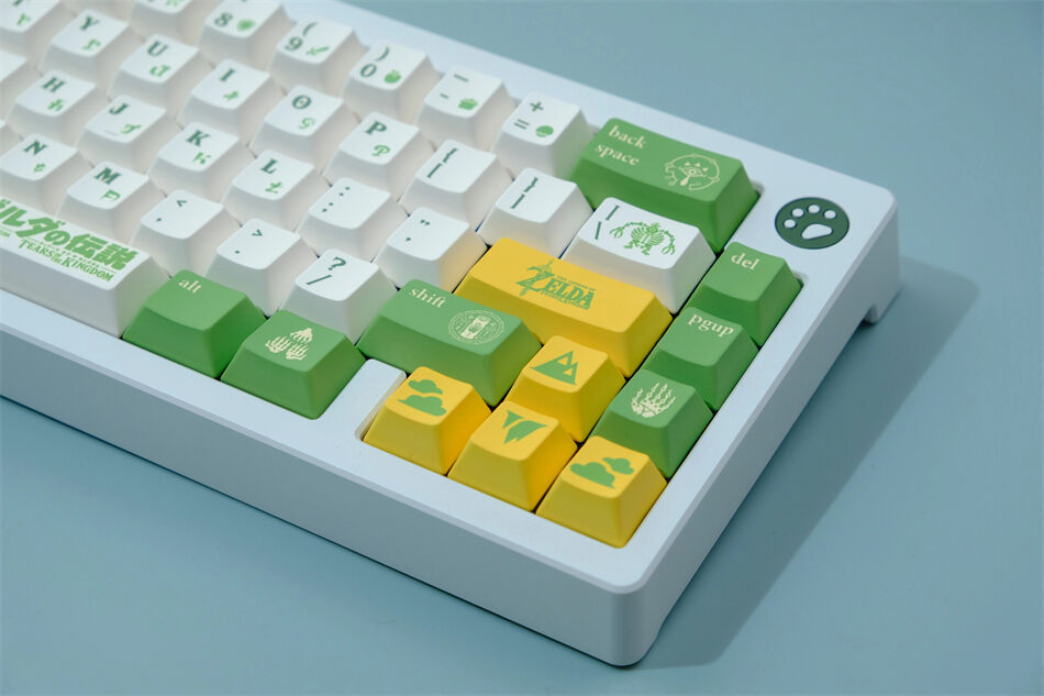 The Legend of Zelda  Cherry PBT Keycaps