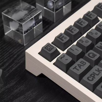 Grey Animals Party Big Font Cherry PBT Keycaps
