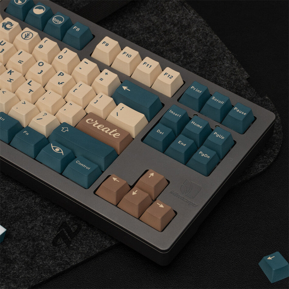 Earth Tones Cherry PBT Clone Keycaps