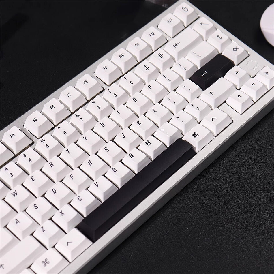 MAC Minimalist White Cherry PBT Keycaps