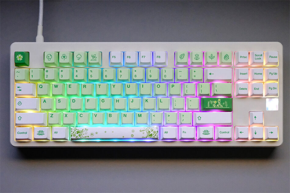 Botanical Garden Light Cherry PBT Clone Keycap