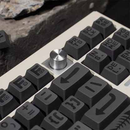 Grey Animals Party Big Font Cherry PBT Keycaps