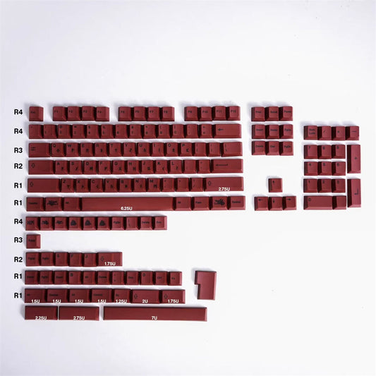 Blot Black Cherry PBT Keycaps 143 keys