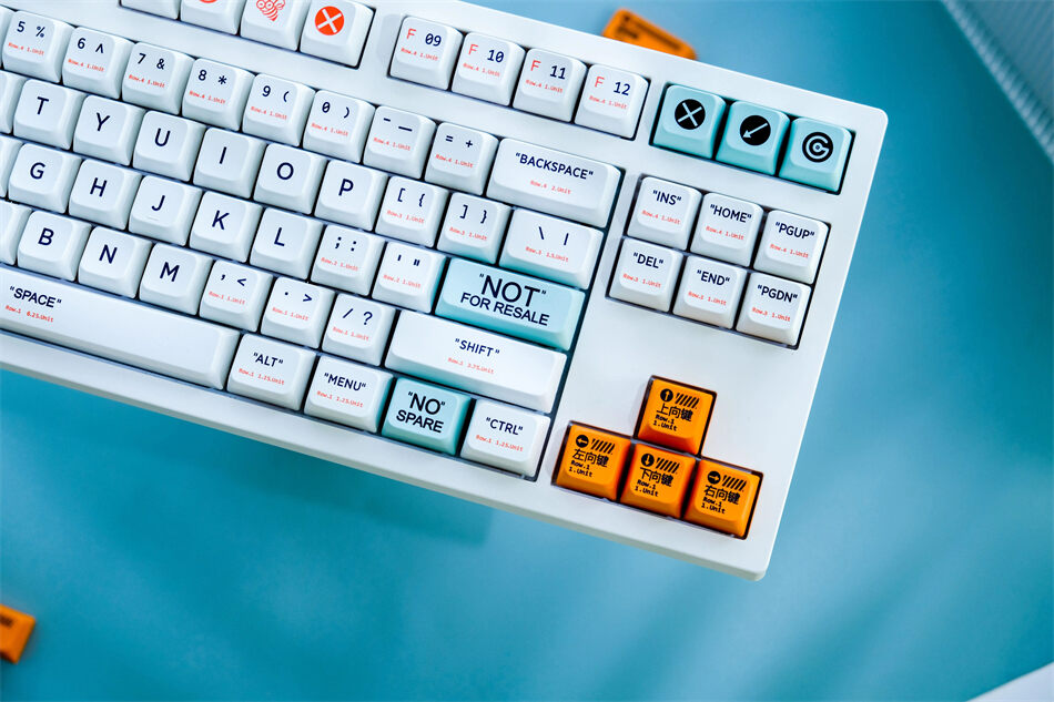 MDA Plastic Theme Special Edition PBT Keycaps