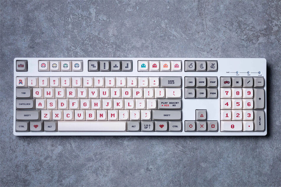 RETRO FEMICOM XDA PBT KEYCAPS