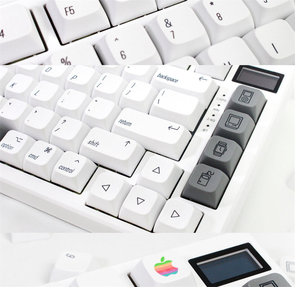 Apple Mac Style XDA PBT Keycaps