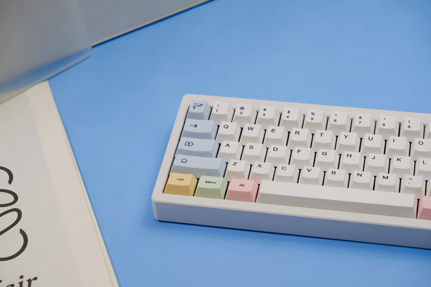 Pastel Chalk Thick 1.7mm Cherry PBT Keycaps