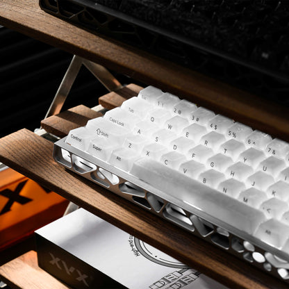 XVX Jelly Forged Carbon Textured Side-Printed Cherry Profile 126-Key Keycap Set
