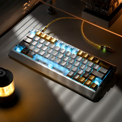 XVX Stained Glass Cherry Profile PBT+PC 181-Key Keycap Set