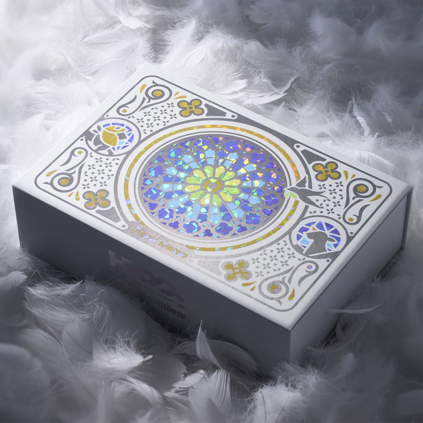 XVX Stained Glass Cherry Profile PBT+PC 181-Key Keycap Set