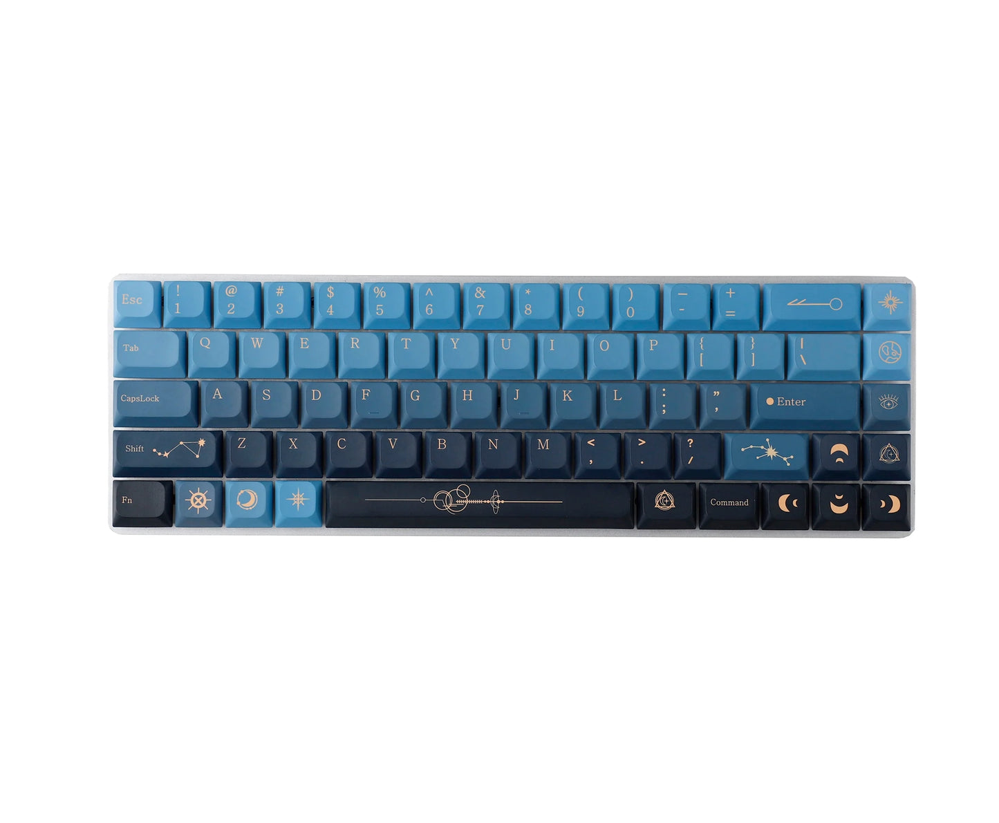 Ultra Slim Low Profile Stars PBT Keycaps – CuriosityCaps
