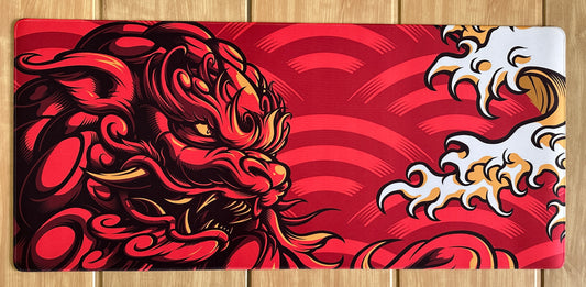 Red Dragon Super Smooth Speed Surface 900*400*4mm Deskmat