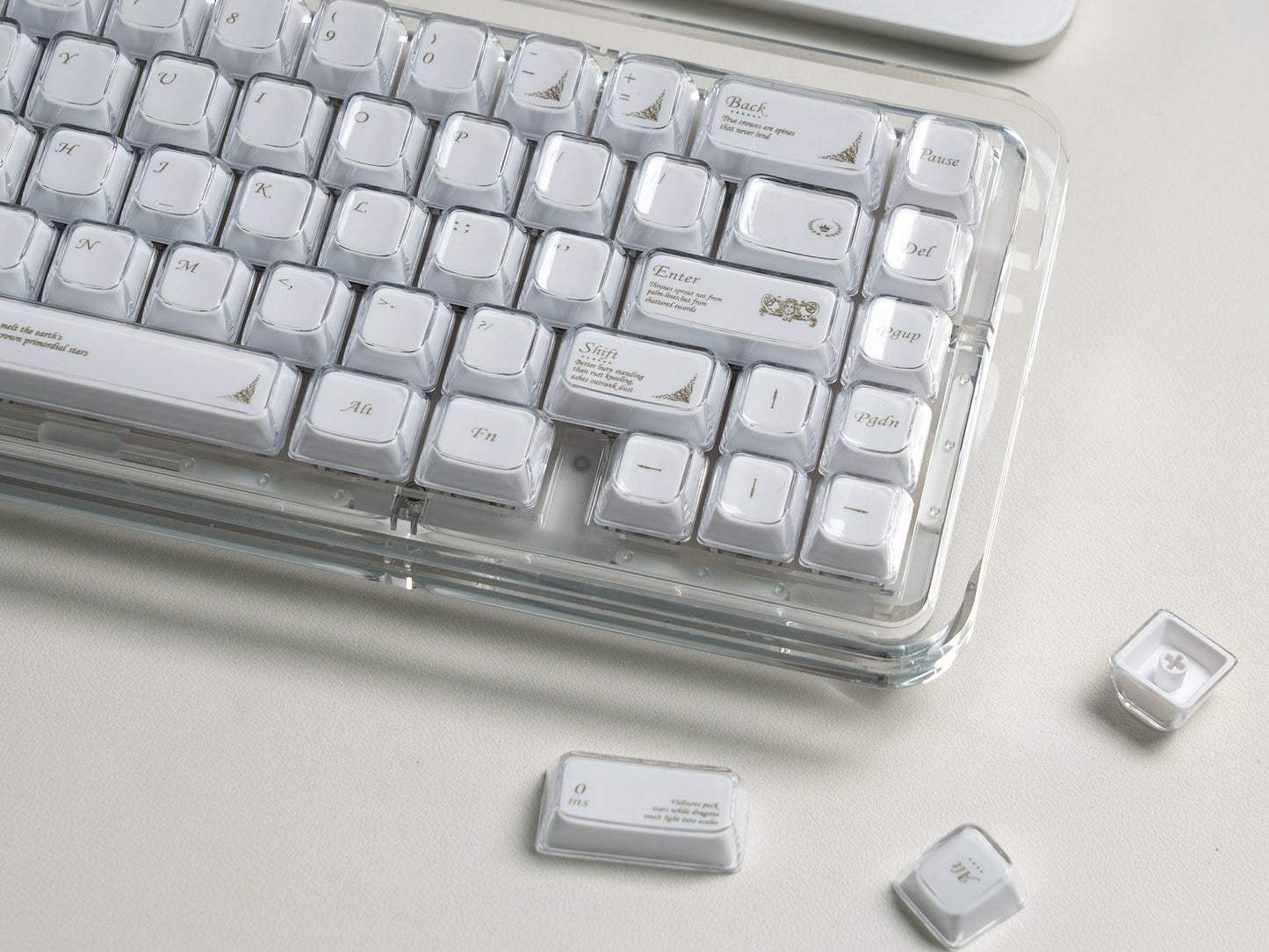 Womier Luna MDA Doubleshot Keycaps