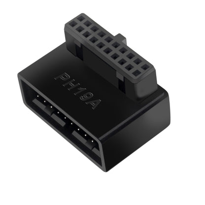 USB 3.0 19Pin 20Pin 90 Degree Adapter For Clean Cable Management