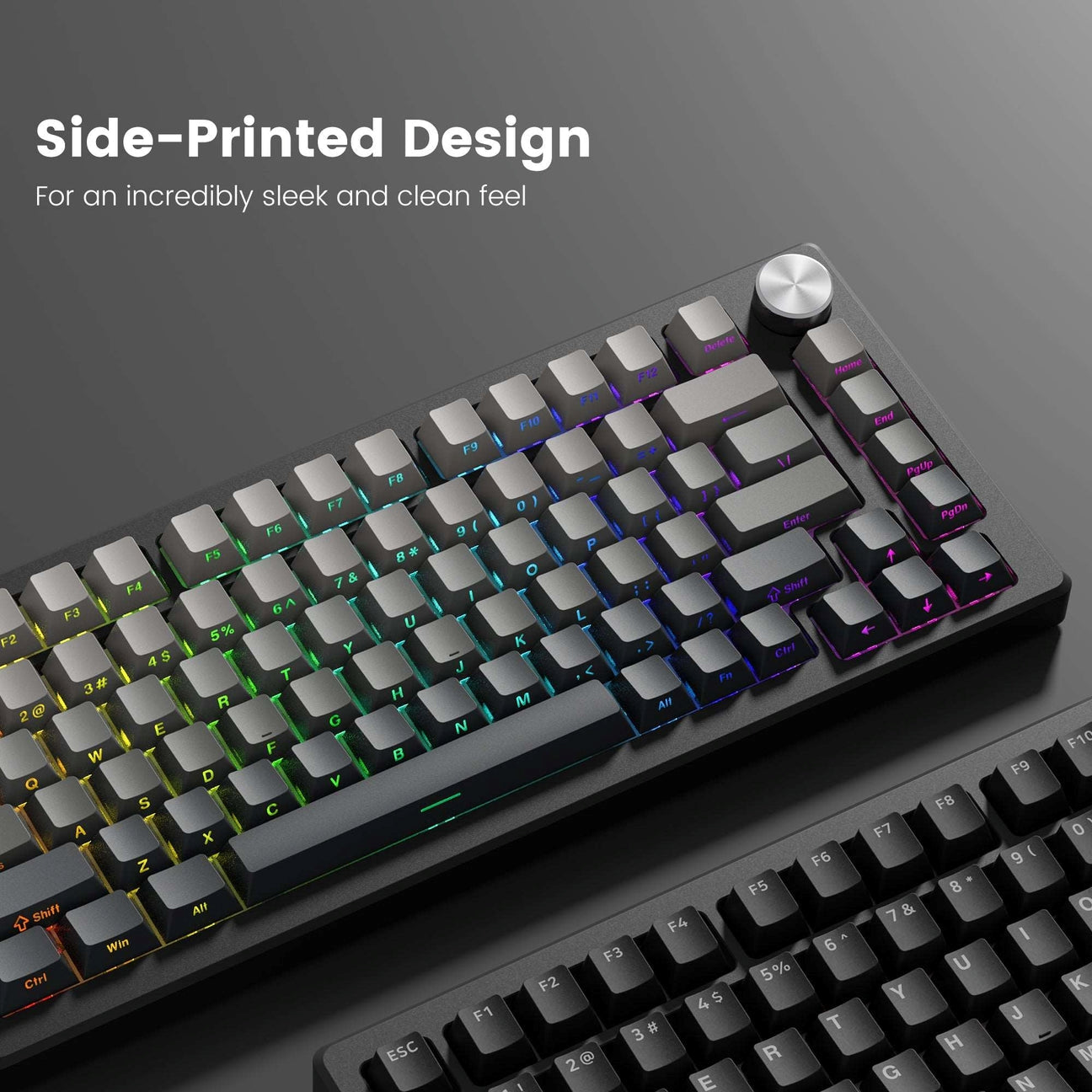 Dark Shadow Side Backlit Cherry Pbt Keycap