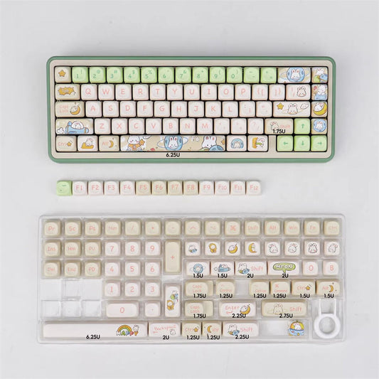 Space Rabbit MOA Profile Keycap Set