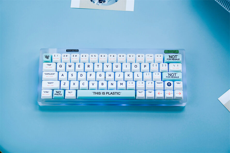 MDA Plastic Theme Special Edition PBT Keycaps