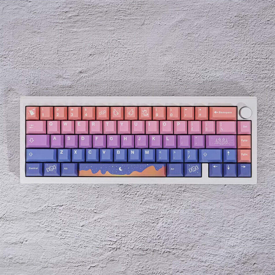 Castle Night Gradient Cherry Pbt Keycaps