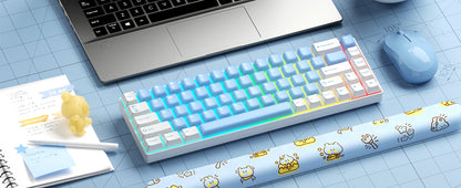 XVX Lemon Sky Chromatic Tales Series 216-Key Double-Shot Cherry Profile PBT Keycap Full Set